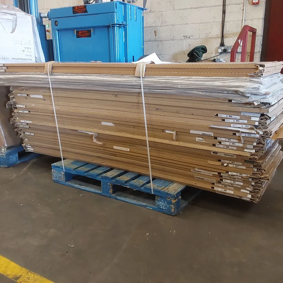 PALLET CONTAINING APPROXIMATELY 33 CLAD ON TOWER PANELS