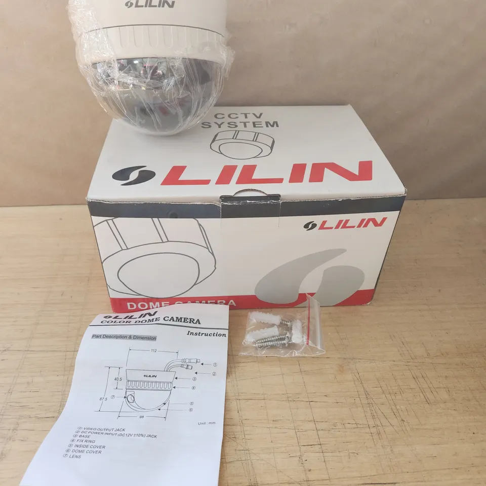 BOXED BRAND NEW LILIN CMD076X4.2P CCTV SYSTEM DOME CAMERA