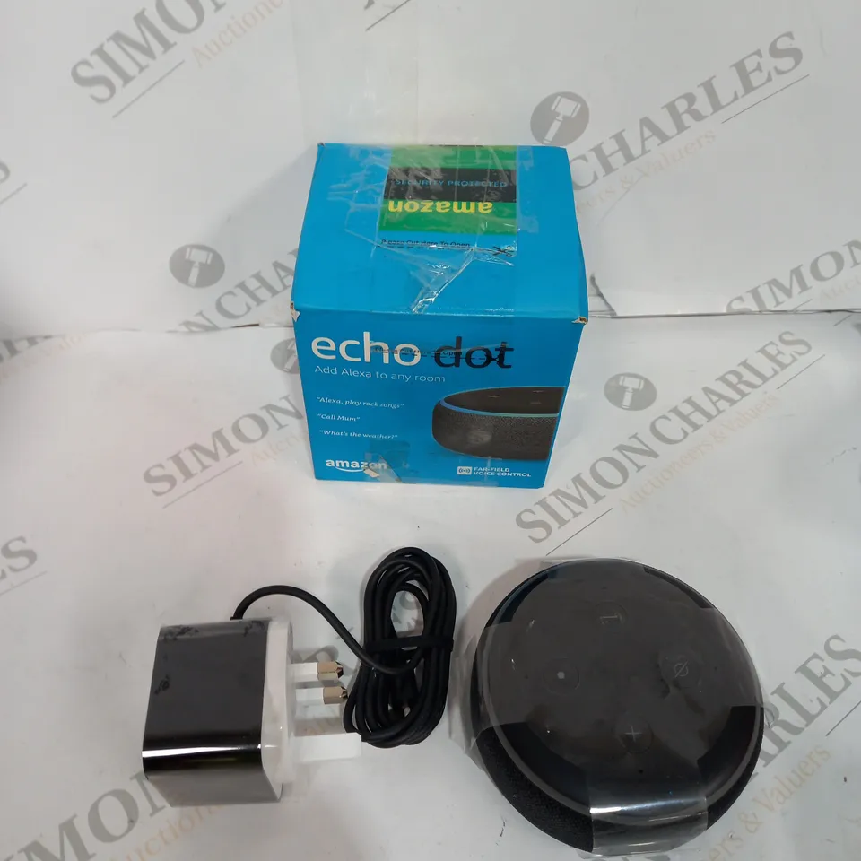 BOXED AMAZON ECHO DOT SPEAKER 