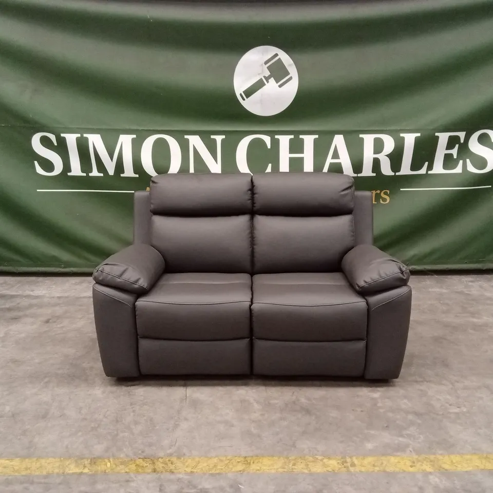 EDISON 2 SEATER MANUAL RECLINER SOFA RRP £649