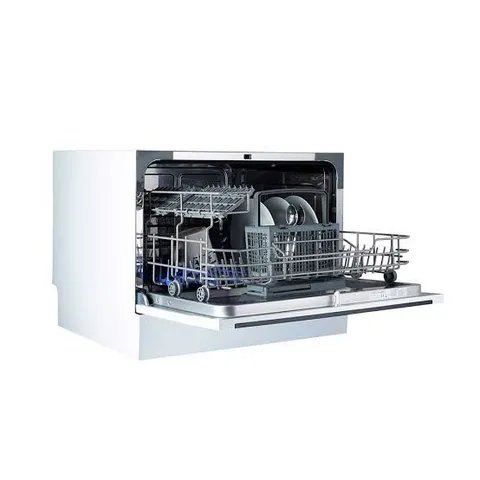 BOXED COOKOLOGY CTTD6WH/D 6 PLACE SETTINGS TABLE TOP DISHWASHER – WHITE