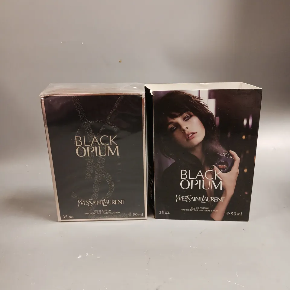 BOXED AND SEALED YVES SAINT LAURENT BLACK OPIUM EAU DE PARFUM 90ML