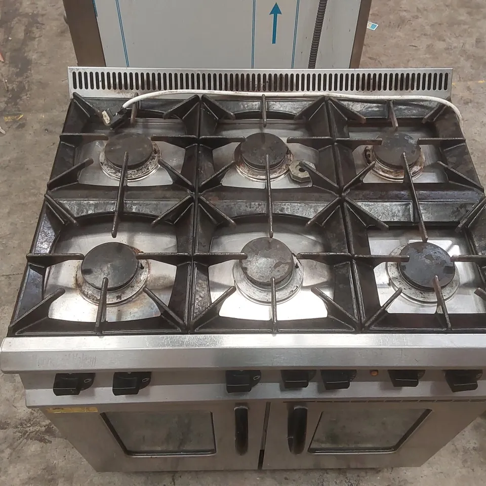 MOORWOOD VULCAN 6-BURNER OVEN GAS RANGE