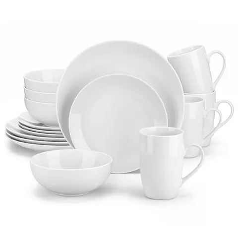 BOXED MALACASA AMELIA 16 PIECE DINNERWARE SET (1 BOX)