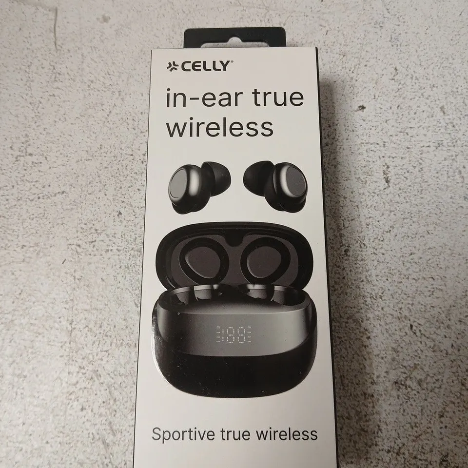 CELLY IN-EAR TRUE WIRELESS EARBUDS
