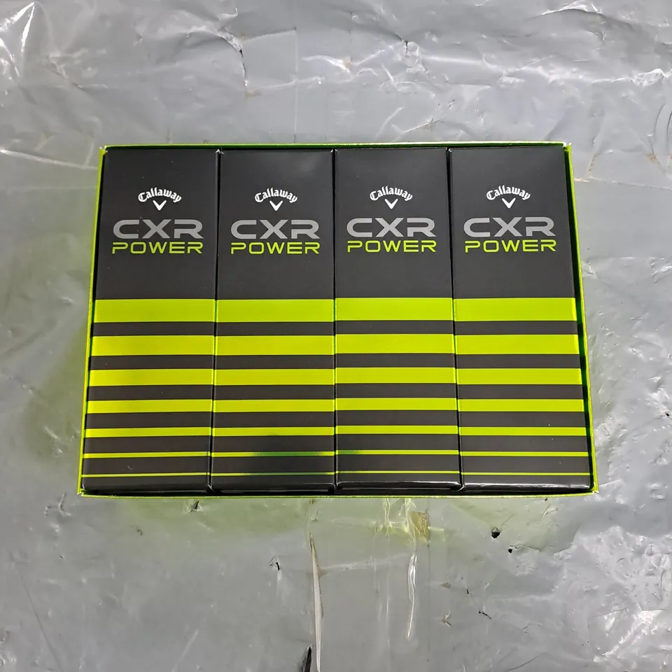 BOXED CALLAWAY CXR POWER GOLF BALL 12 PACK 