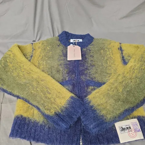 MSKN LETTERS HOME WOOLY JACKET SIZE M