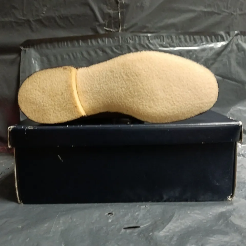 BOXED PAIR OF CHURCH'S SHOES IN SAHARA SIZE UNSPECIFIED