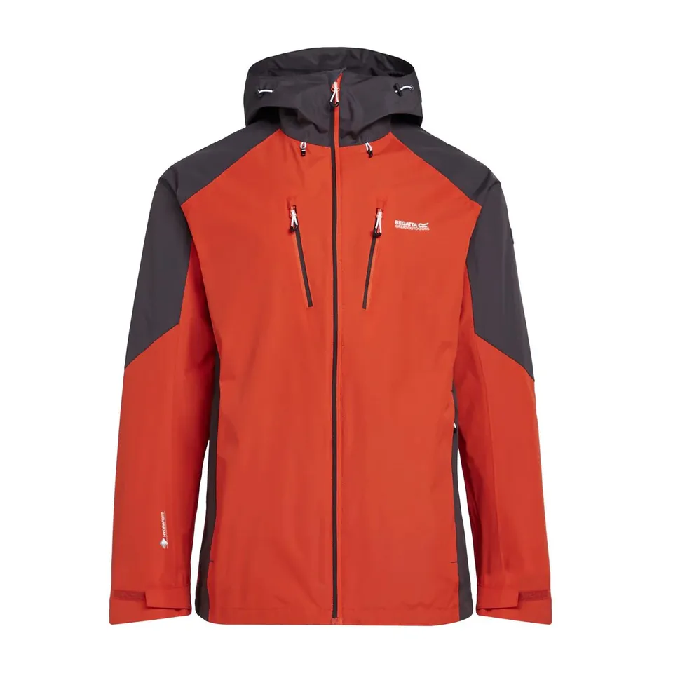 BRAND NEW REGATTA KULTON WATERPROOF JACKET IN DANGER RED/ASH SIZE XXL