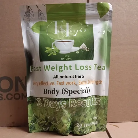 ALL NATURAL HERB FAST WEIGHT LOSS TEA – 20 TEABAGS