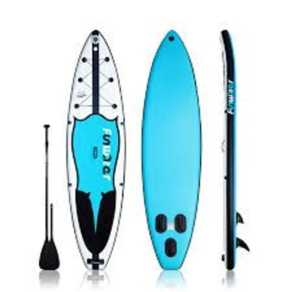 BOXED MANTA RAY 11' INFLATABLE PADDLE BOARD ACCESSORIES MAY BE MISSING