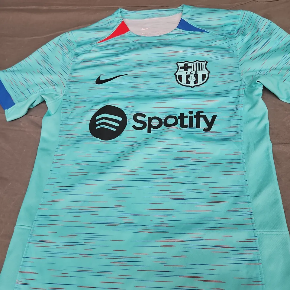 FC BARCELONA AWAY JERSEY - SIZE XS