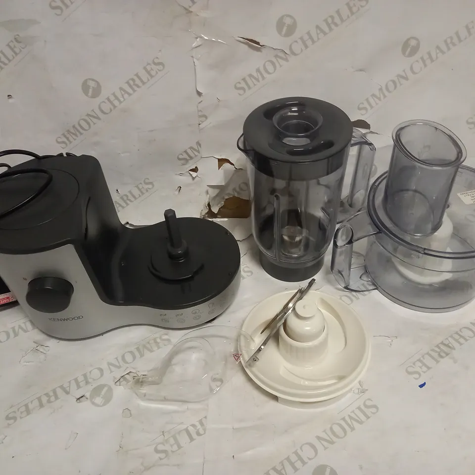 KENWOOD COMPACT FOOD PROCESSOR, SILVER AND GREY