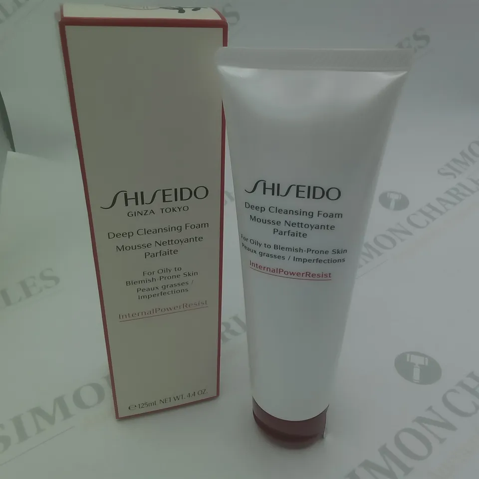 SHISEIDO DEEP CLEANSING FOAM 125ML