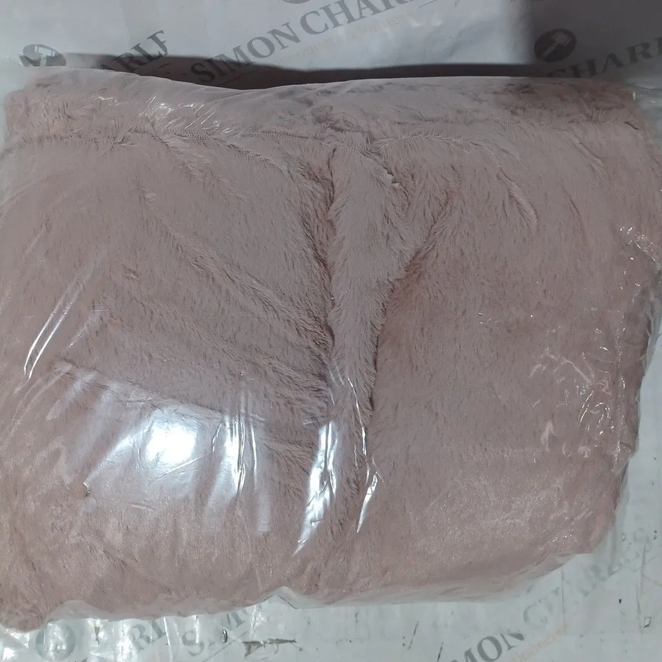 BOXED COZEE HOME HEATED BLANKET IN PINK