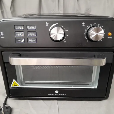 BOXED COOK'S ESSENTIAL 21-LITRE AIRFRYER OVEN IN BLACK