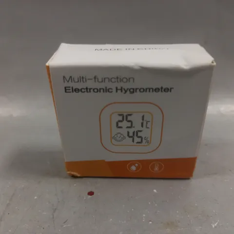 APPROXIMATELY 30 BOXED MULTI-FUNCTION ELECTRONIC HYGROMETER 