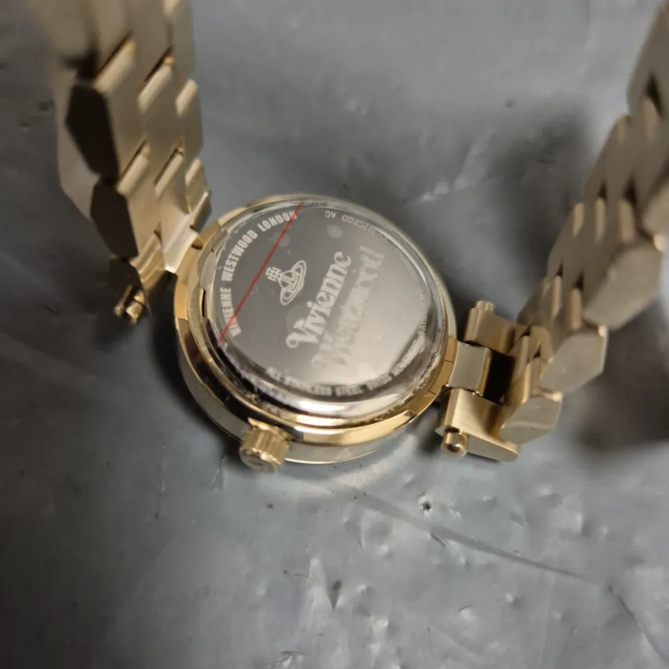 BOXED VIVIENNE WESTWOOD WESTBOURNE ORB LADIES QUARTZ WATCH