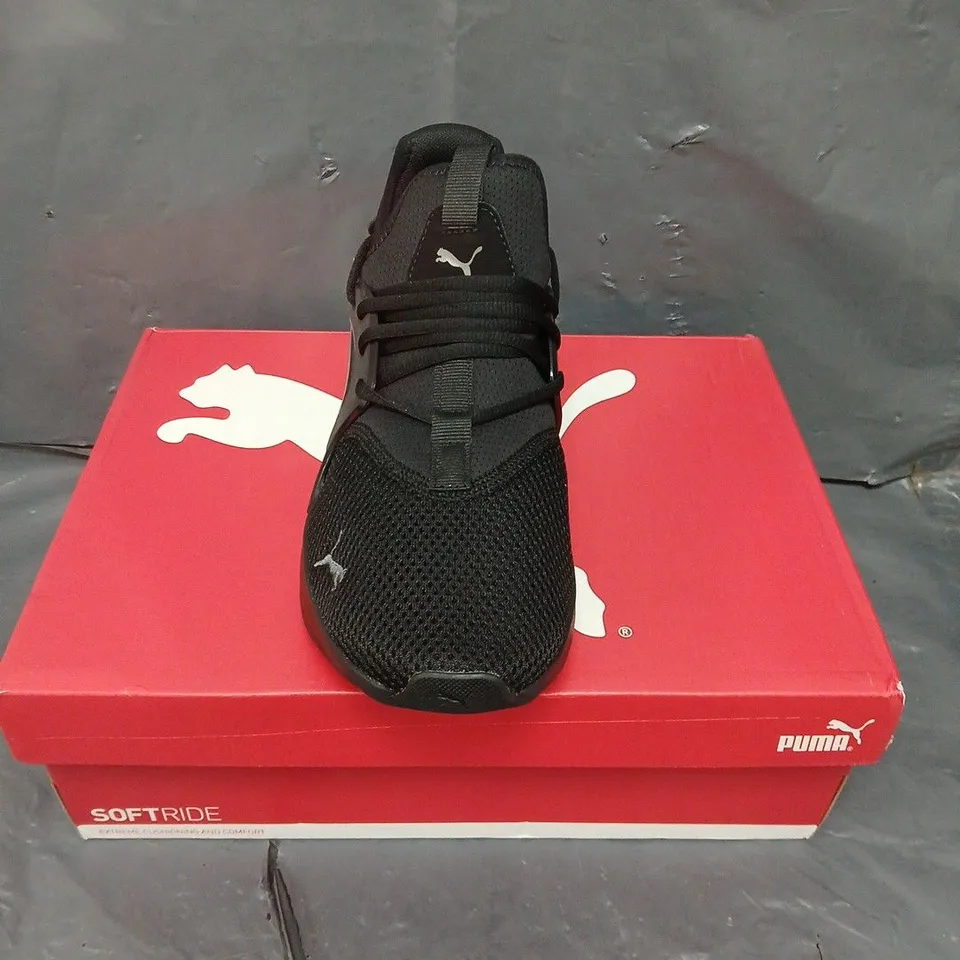 BOXED PAIR OF PUMA SOFTRIDE ENZO EVO TRAINERS - 9