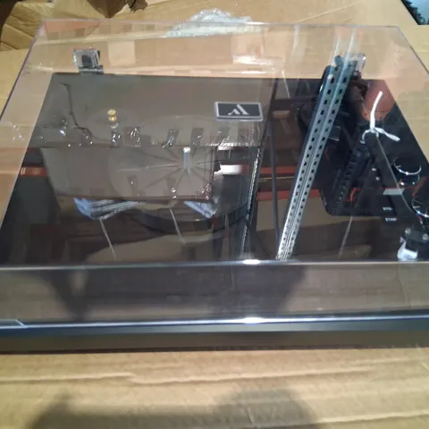 ARGON AUDIO TT MK2 BLACK TURNTABLE WITH BUILT IN PHONO STAGE