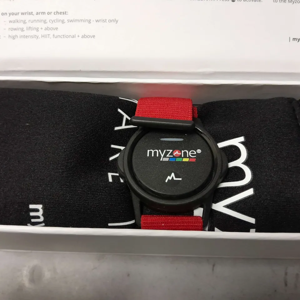 BOXED MYZONE MZ-SWITCH WATCH