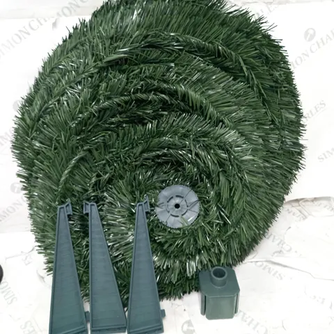 BOXED SANTA'S BEST 5FT INDOOR OUTDOOR 12 FUNCTION TREE