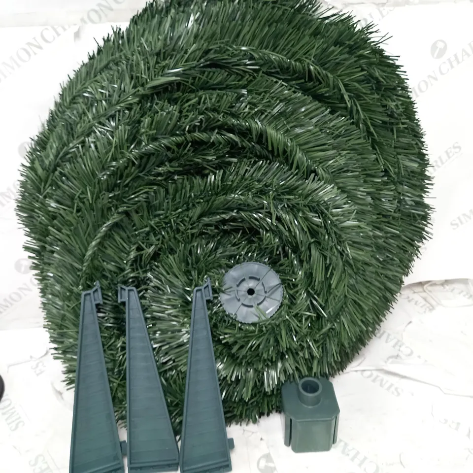 BOXED SANTA'S BEST 5FT INDOOR OUTDOOR 12 FUNCTION TREE