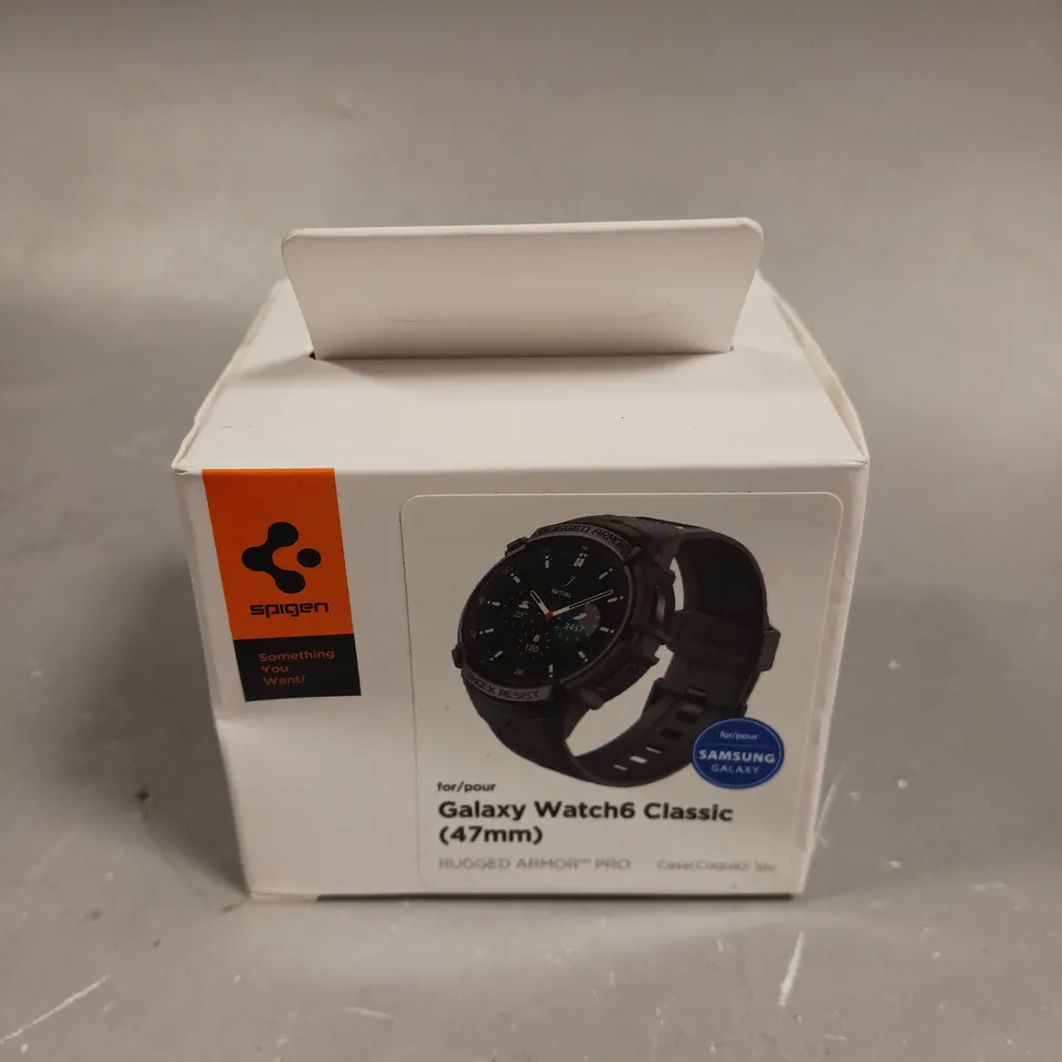 BOXED SPIGEN GALAXY WATCH6 CLASSIC ARMOR PRO CASE 