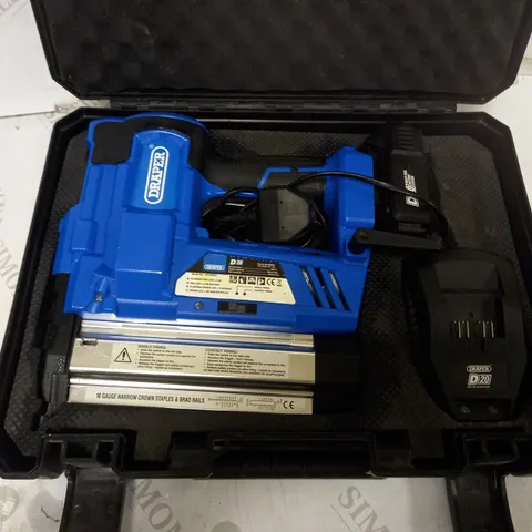 DRAPER 20V NAILER AND STAPLER