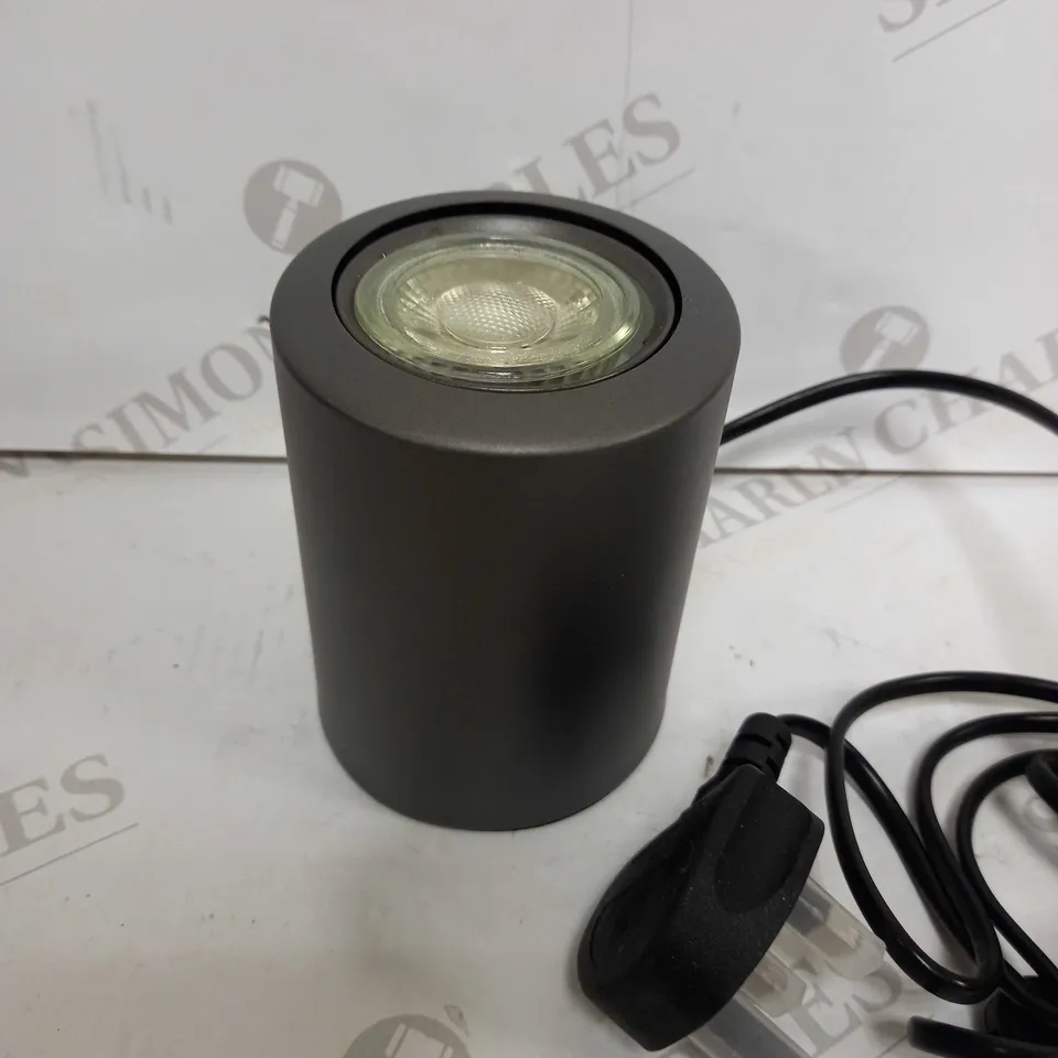 JOHN LEWIS DIDI UPLIGHTER BLACK FINISH LIGHT 