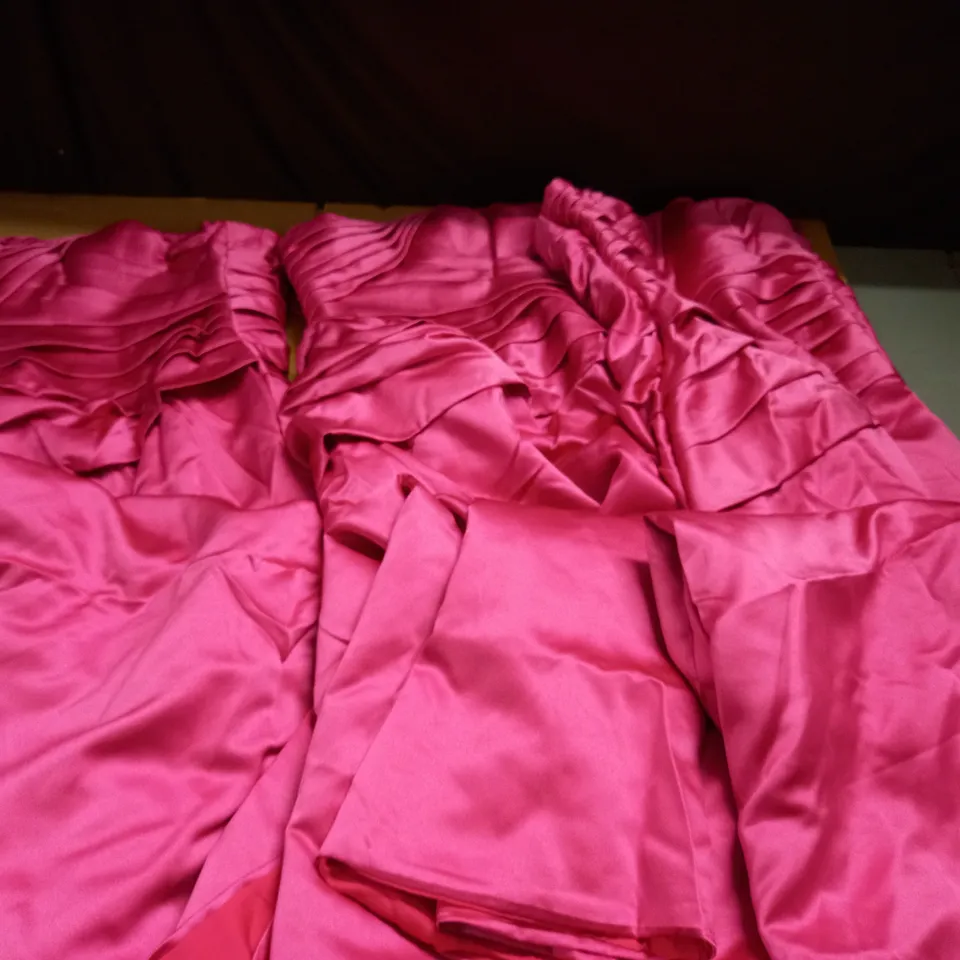 LOT OF 3 PINK OCCASIONAL DRESSES - VARIOUS SIZES