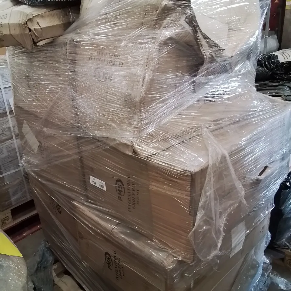PALLET CONTAINING LARGE QUANTITY OF PROSECCO PARTY GAMES, SLIME KITS, LUGGAGE CASE ETC.