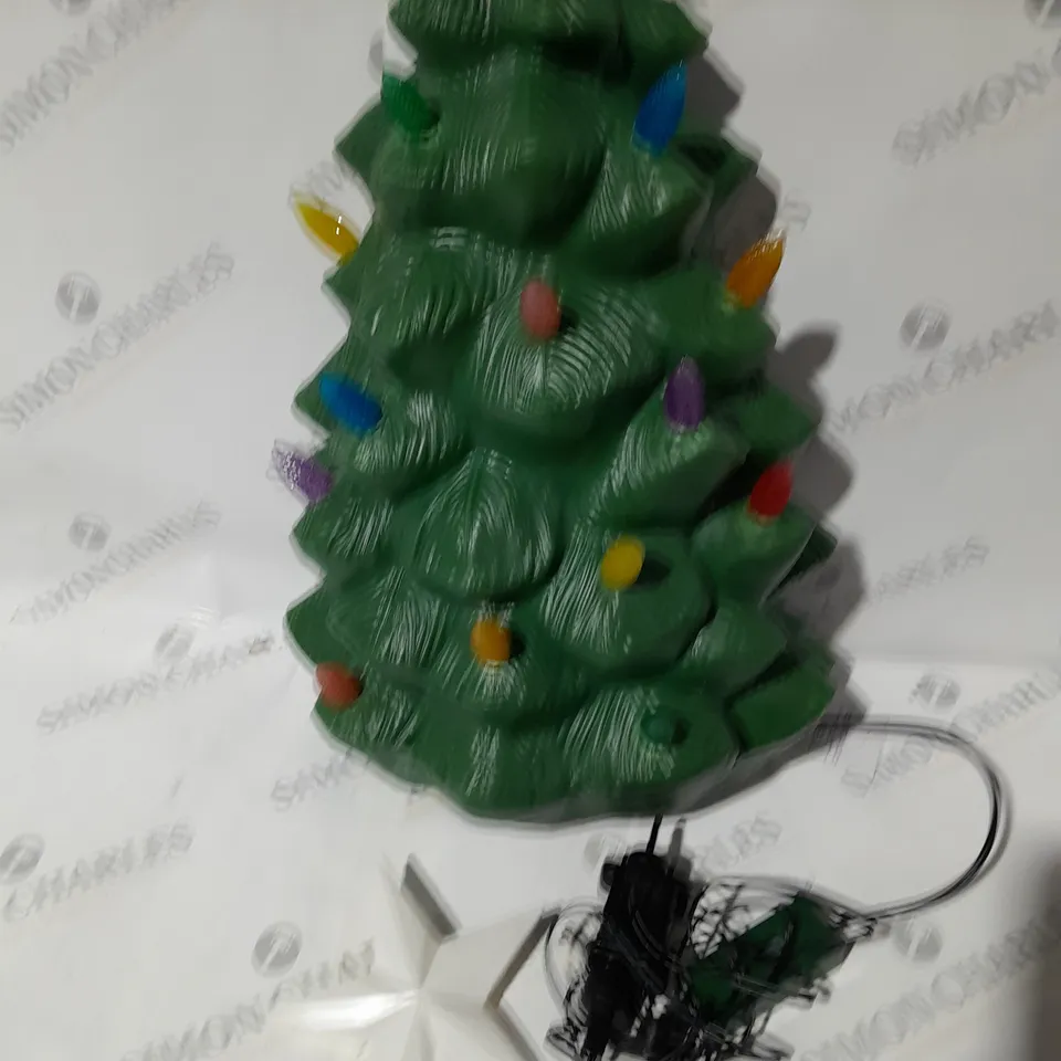 BOXED MR CHRISTMAS INDOOR OUTDOOR MOLDED CHRISTMAS TREE