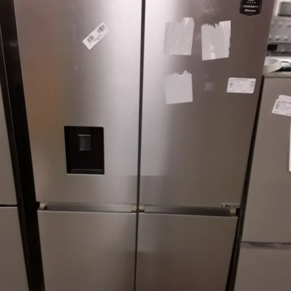 HISENSE RQ758N4SWSE TOTAL NO FROST AMERICAN FRIDGE FREEZER - UNPROCESSED RAW RETURN