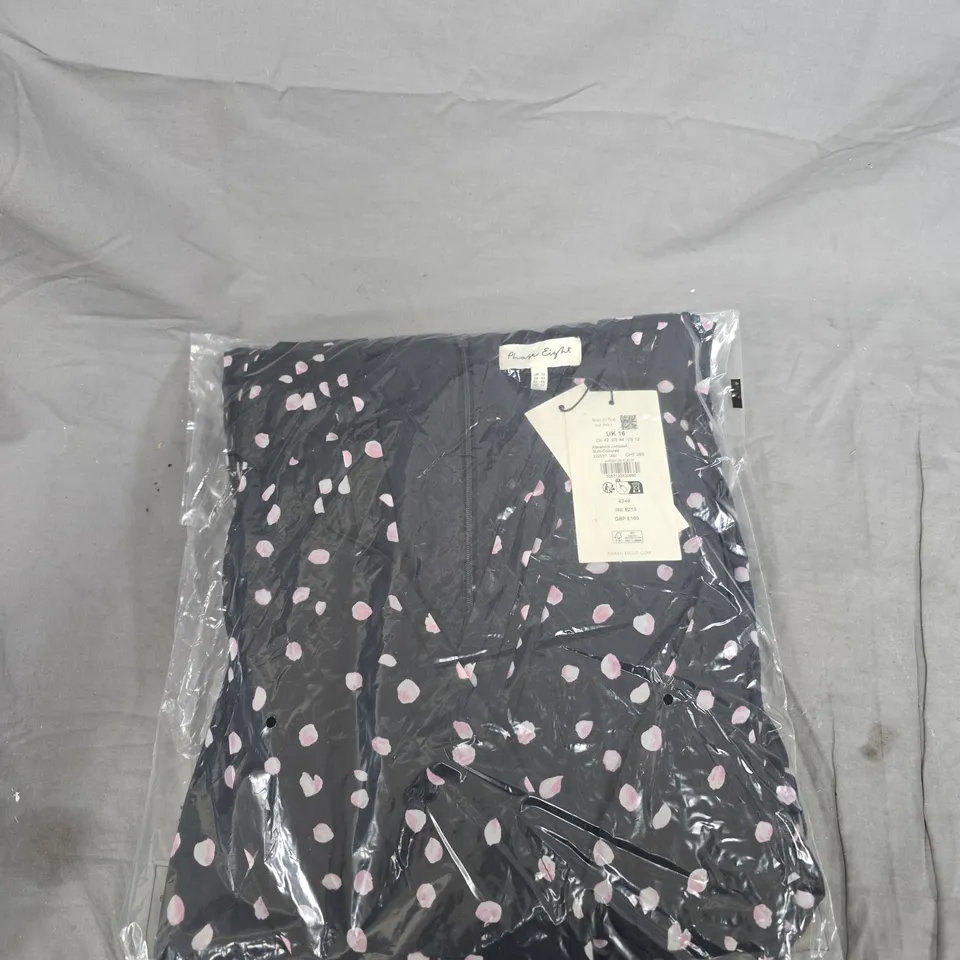 PHASE EIGHT ALEXANDRA JUMPSUIT - MULTI COLORED - UK 16