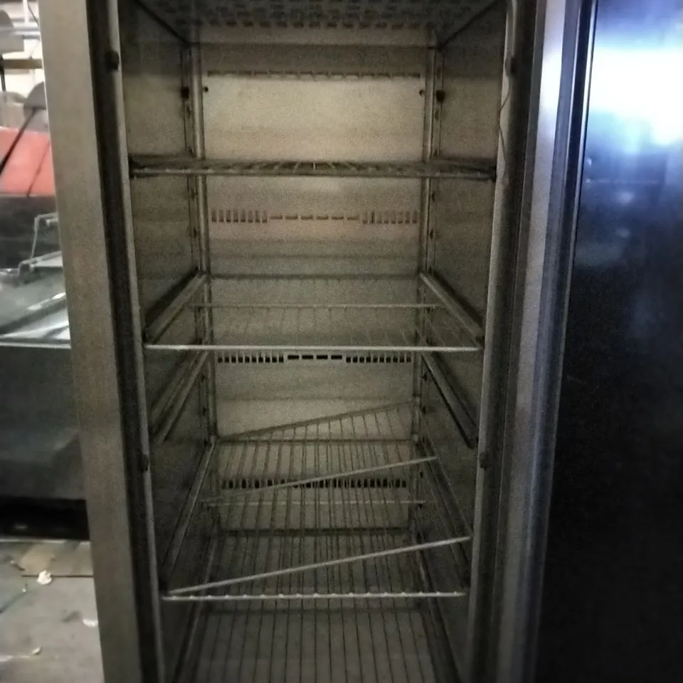 WILLIAMS HJ1SA STAINLESS STEEL SINGLE DOOR TALL LARDER FRIDGE