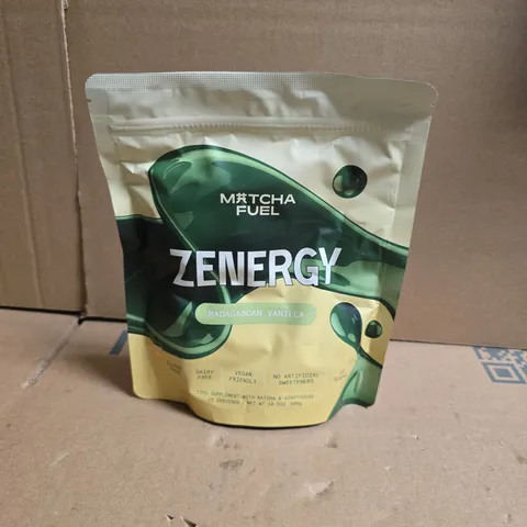 ZENNERGY MATCHA FUEL MADAGASCAN VANILLA – FOOD SUPPLEMENT POWDER 300G