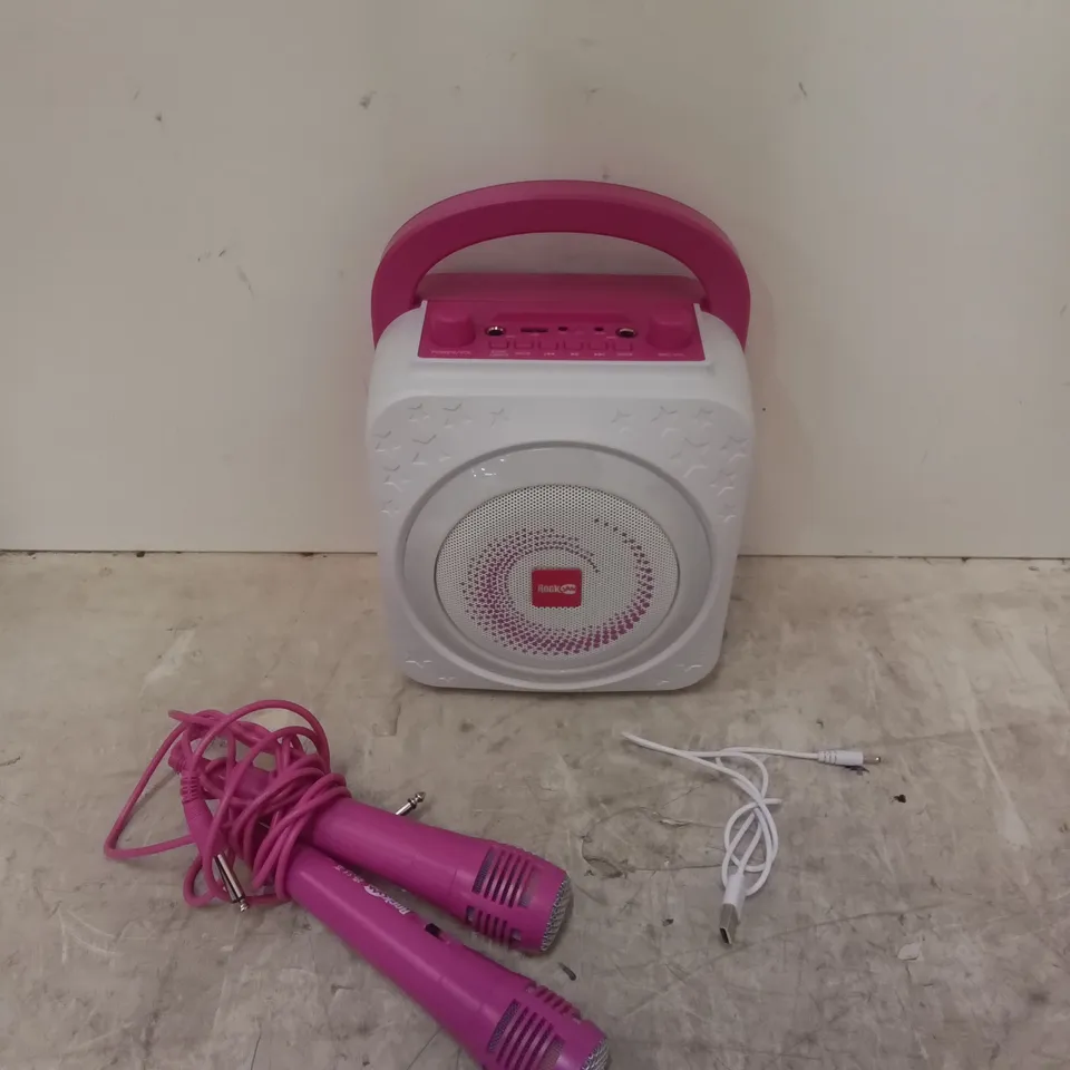 BOXED ROCKJAM KARAKE PARTY SPEAKER RRP £49.99