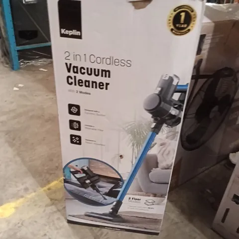 BOXED KEPLIN HOME 2 IN 1 CORDLESS VACUUM CLEANER