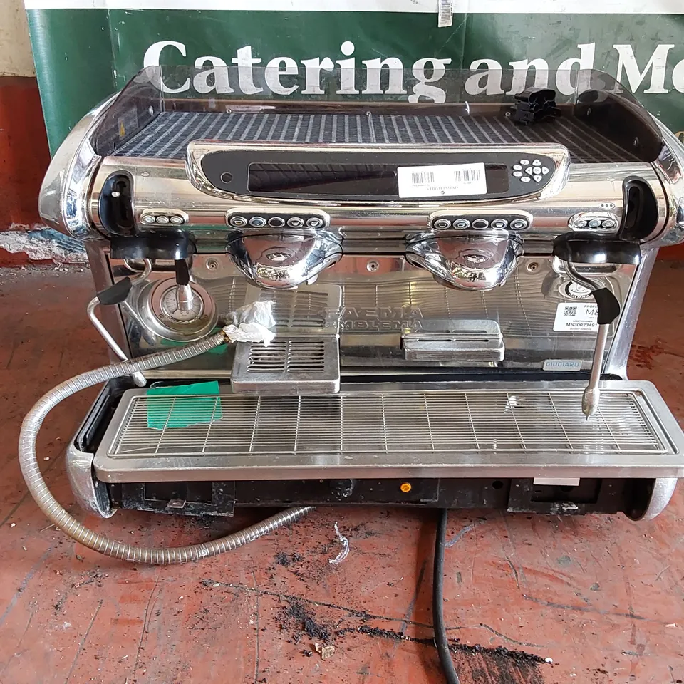 FAEMA EMBLEMA 2 GROUP ESPRESSO MACHINE