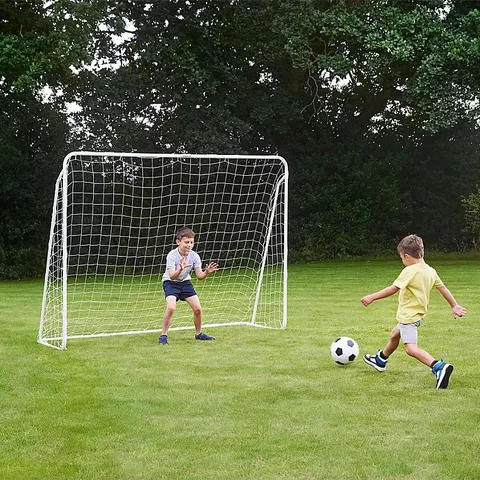 BOXED 8FTX6FT STEEL SOCCER GOAL NET
