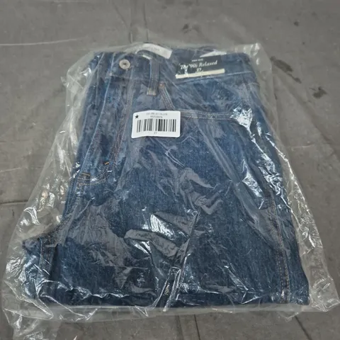 ABERCROMBIE AND FITCH THE 90'S RELAXED DENIM JEANS SIZE 27 REG