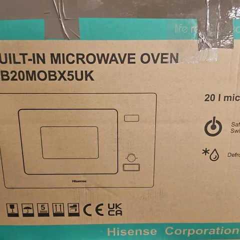 HISENSE HB20MOBX5UK BUILT IN MICROWAVE - COLLECTION ONLY