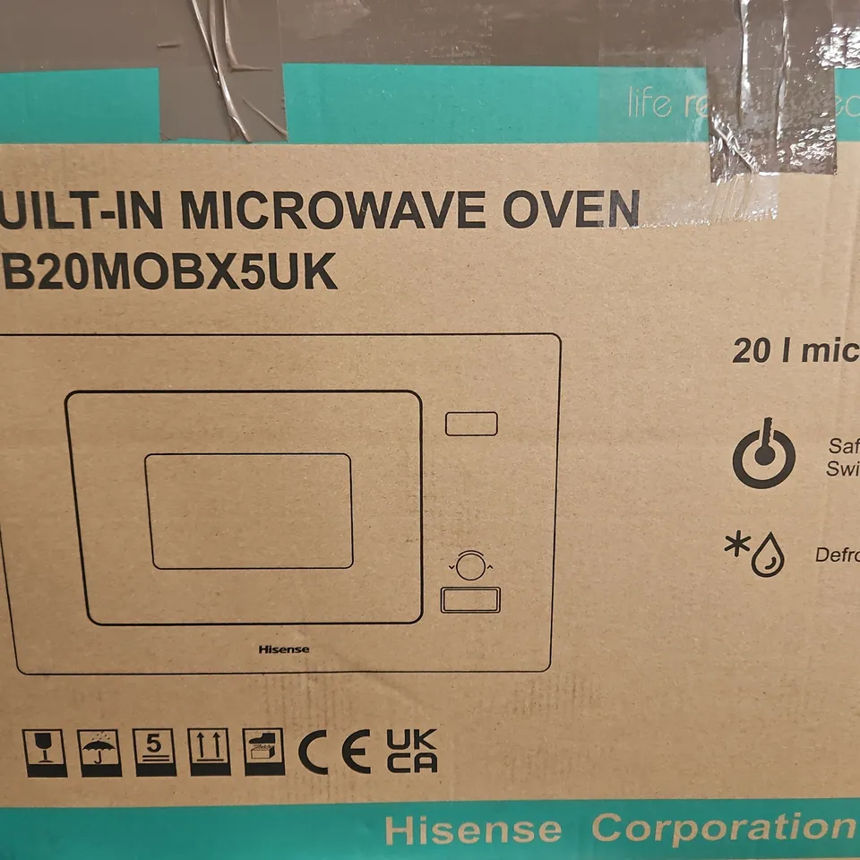 HISENSE HB20MOBX5UK BUILT IN MICROWAVE - COLLECTION ONLY RRP £249.99