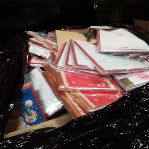 PALLET CONTAINING LARGE QUANTITY OF ASSORTED GREETINGS CARDS
