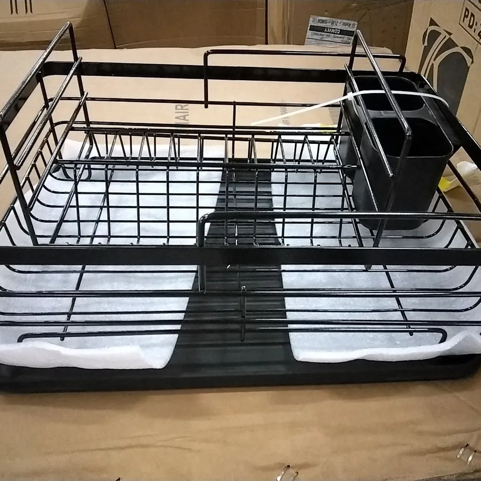 BOXED BRAMBLETT RINSE BASKET IN BLACK FINISH