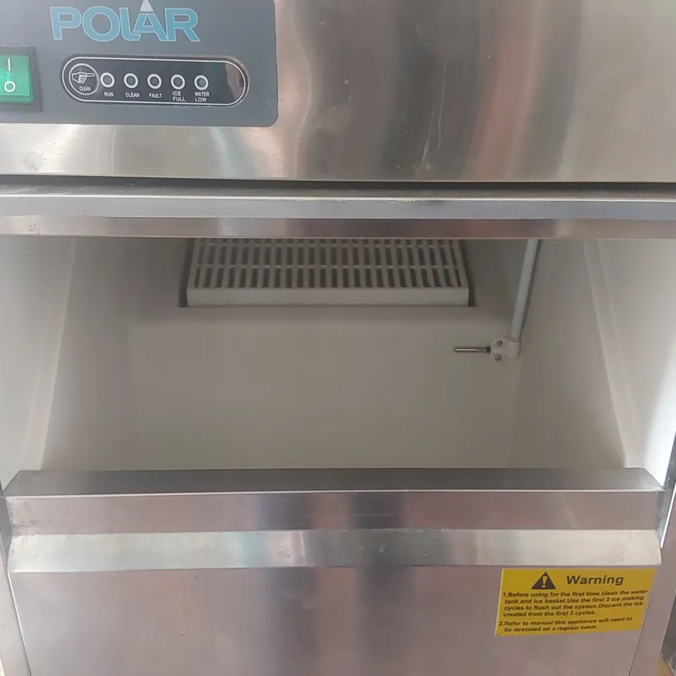 POLAR GL192-03 COMMERCIAL UNDERCOUNTER ICE MACHINE