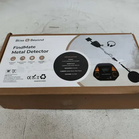 BLISS & BEYOND FINDMATE METAL DETECTOR