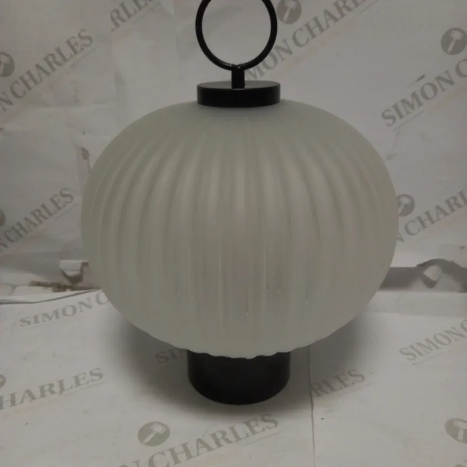 K BY KELLY HOPPEN INDOOR OUTDOOR GLASS LANTERN