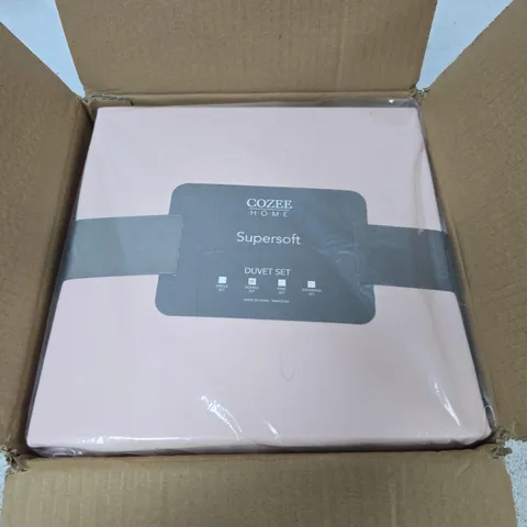 SUPERSOFT BY COZEE HOME DUVET SET - DOUBLE  